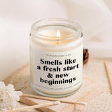 Divorce & New Beginnings Gifts For Women - Handmade Lavender Natural Soy Wax Candle(7Oz) - Breakup, New Job, Going Away Gifts For Women, Friends