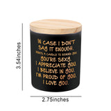 Candles Gifts For Him Men Romantic Unique Husband Boyfriend Gifts For Valentines Day Christmas Anniversary Birthday Stocking Stuffers Novelty Lavender Scented Soy Candle