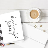 “You’Re Amazing” Greeting Cards And Envelopes – Elegant Fold Over Greetings Of Appreciation, Encouragement And Thanks For Friends And Family – Blank Inside | 4.25 X 5.5” (A2 Size) | 10 Per Pack