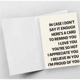 Happy Anniversary Cards For Husband Men Wife, Wedding Anniversary Card And Gifts For Husband, Sweetest Valentine'S Day Card For Him Or Her