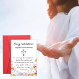 Confirmation Card For Teen Girls Boys - First Communion, Baptism, Easter Card, Religious Christian Gift For Godkids, Men, Women, Teenage Boys, Girls