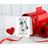 Baseball Sports Themed Valentines Day Card For Kids School Classroom Exchange (24 Included)