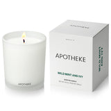 Signature Scented Candles For Home, Wild Mint & Ivy - 10.5 Oz - Soy Wax, Non Toxic, Large Jar White - Luxury Candle Gifts For Women & Men - Eucalyptus, Patchouli, Cedarwood, And Rose