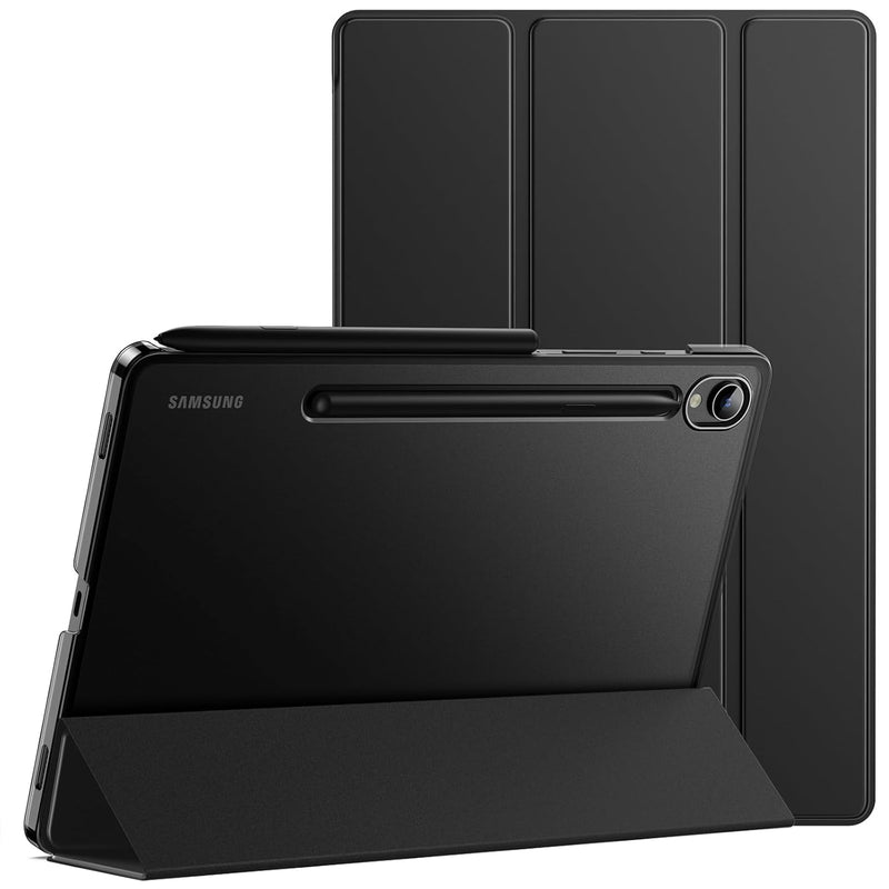 JETech Case for Samsung Galaxy Tab S9 Ultra 14.6-Inch, Translucent Back Tri-Fo