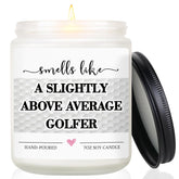 Funny Golf Gifts For Men Women Unique, Golf Birthday Gifts For Men Him Dad, Mens Golfing Gift, Golfing Accessories For Mens Golfers Stuff Christmas Fathers Day Ideas Decor, Lavender Scented Candle 7Oz