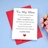 Cool Valentines Day Card For Him National Boyfriend Day Gifts Husband From Wife Wicked Birthday Cards For Boyfriend, 1 Year Paper Anniversary Card For Him