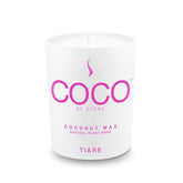 6.5Oz Candle, Coconut Apricot Wax Candle For Home (Tiare) Home Fragrance Products, 1 Wick Candle, Enhance Indoor Aroma, Vegan & Cruelty-Free, Clean Burning And Hand Poured Candle