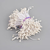 Stamens For Crafts, 1800 Pcs Stamens For Artificial Flowers Diy Wedding Party Home Scrapbook Decoration,White