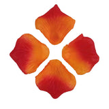 0.9Lb Sunset Red Rose Petals For Wedding,5000 Pcs Fake Silk Rose Petals,Artificial Flower Pedals For Romantic Night For Her Set,2.3''Faux Flower Pedals For Valentine'S Day Decorations