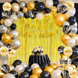 143Pcs Dinosaur Birthday Party Decorations With Balloon Pump, Ribbon D