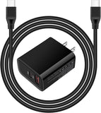 20W USB C Fast Charger with USB C Cable for Moto G Power G Stylus Edge One 5G Fast Wall Charger