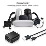 Micro USB Charger Cable for Bose SoundLink Color Mini Revolve QC20 QC35 SoundSport