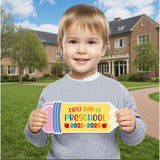 First Day Of Preschool Photo Sign For Preschool Back To School Decorations, Preschool Pre K Back To School Supplies, First Day Of Preschool Pre K Decorations Photo Board Pz-Fd
