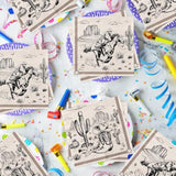 50Pcs Cowboy Paper Napkins Western Party Decorations Brown Wild West Rodeo Disposable Luncheon Dinner Napkins For Cowboy Birthday Baby Shower