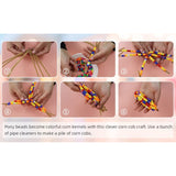 3000+ Pony Beads, Multi-Color Craft & Hair Braid Beads (Large Classic Pack)