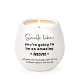 New Mom Gifts New Moms Candle 10Oz Mom To Be Gifts For 1St Time Moms Pregnancy Gift For Expecting Mother Soy Wax Lavender Candle In Ceramic Jar