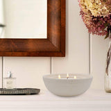 Citronella Candles In Coarse Pottery Container, Natural Soy Wax Candle Outdoor And Indoor