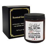 Scented Candles Gifts For Women Friends Mom Grandma Sister Daughter Wife Aunt Granddaughter, Best Friend Candle, I'D Walk Through Fire For You Scented Candles Gifts
