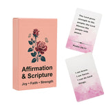 55 Double-Sided Bible Verse & Affirmation Cards – Birthday, Valentine’S & Galentine’S Day Gifts For Women, Mom, Friends, Sister