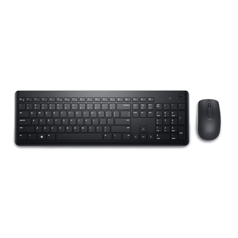 Dell Wireless Keyboard and Mouse - KM3322W, Wireless - 2.4GHz, Optical LED Sen