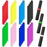 32 Pcs Wrapping Paper Roll Holder Clips Silicone Covered Metal Strips Flip 1 X 9 In Poster Holder Slap Band For Christmas Wedding Graduation Gift Wapping