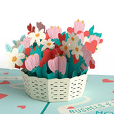 You Put The Grand In Grandma Mother’S Day Pop-Up Card, 5 X 7, Mother'S Day Gift For Grandmother, Pop-Up Flower Basket