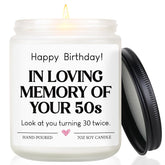 60Th Birthday Gifts For Women Men, Happy 1966 60Th Birthday Candle Decorations For Mom Sister Wife Friend, Cool 60 Year Old Gifts, Sixty Bday Candles, Best Gift For Women Turning 60