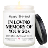 60Th Birthday Gifts For Women Men, Happy 1966 60Th Birthday Candle Decorations For Mom Sister Wife Friend, Cool 60 Year Old Gifts, Sixty Bday Candles, Best Gift For Women Turning 60
