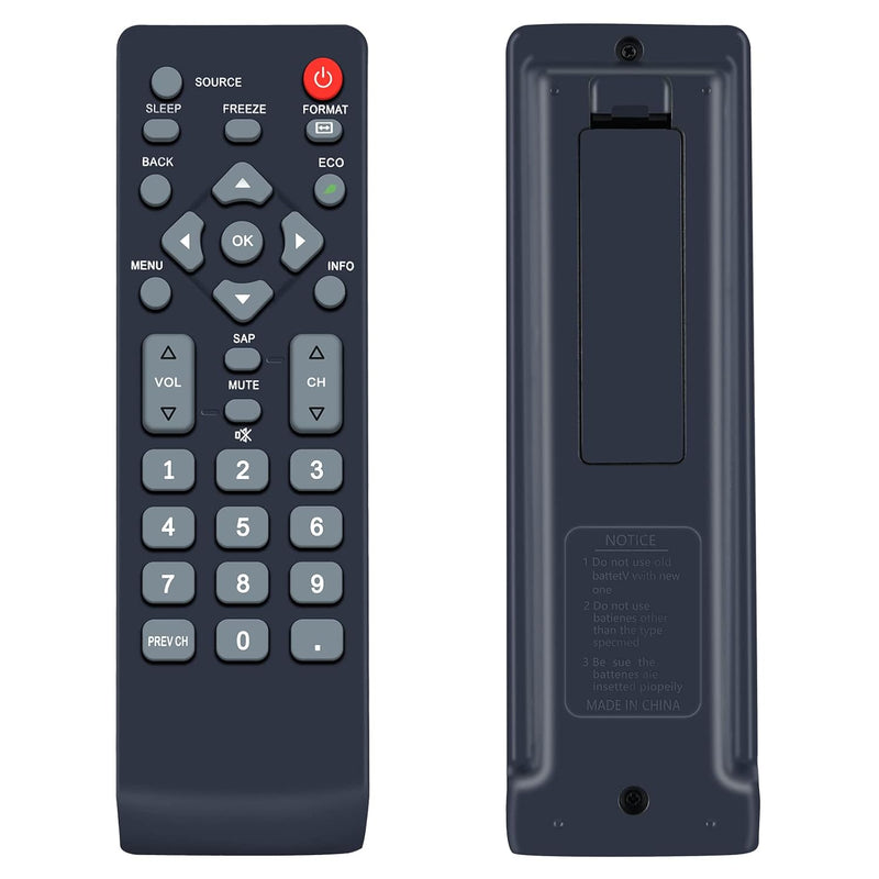 Nh001Ud Replaced Remote Control Compatible For Emerson Tv Lc190Em1 Lc190Em2 Lc