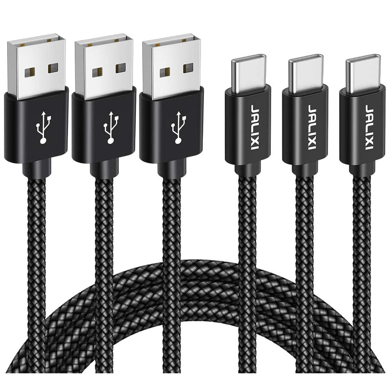 Usb C Cable 3-Pack 3Ft+6Ft+10Ft, Fast Charging Usb A To Usb C Cable, Usb Type