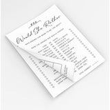 Baby Shower Game Set - 4 Games And Activities For 30 Guests, Includes Bingo, Price Is Right, Storybook Title Guessing, And Mommy-To-Be Trivia, Modern Minimalist Design For Boy Or Girl