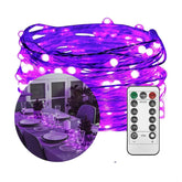 100 Led String Lights, 33 Feet Long Copper Wire Starry Lights Dimmable Fairy Lights For Bedroom,Halloween Christmas East