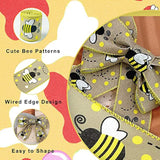 Bee Ribbons 6 Rolls Bee Wired Ribbon Sewing Diy Craft Bee Fabric 40 Ya
