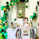Wild One 1st Birthday Banner High Chair Wild Side Photo Props