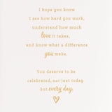 Hallmark Mothers Day Card (What a Difference You Make)