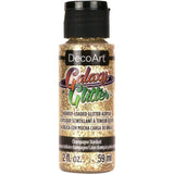 DecoArt Galaxy Glitter Acrylic Paint 2oz-Starburst-Champagne,Gold,59ml