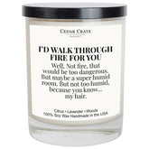 Friend Candle Gift – Lavender Citrus Scented Soy Candle, Hand Poured In Usa, Premium Gift Box, Long Lasting 60+ Hour Burn, Clean Burn Cotton Wick, Birthday Gifts For Women