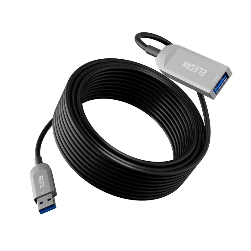 Active Optical Usb 3.0 Extension Cable 100 Ft Fiber Optic Type A Male To Femal