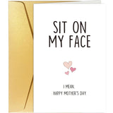 Dirty Mothers Day Card For Wife, Naughty Mothers Day Card Gift From Husband, Sexy Mothers Day Card For Girlfriend Fiancee