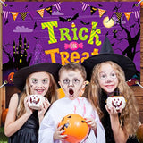 Trick or Treat Halloween Backdrop Banner 70x43 Inch Party Photography Photoshoot Decor