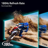 Nitro 31.5 Inch Wqhd 2560 X 1440 1500R Curved Gaming Monitor | Amd Freesync | Up To 180Hz Refresh | 1Ms (Vrb) | Tilt | One Display Port 1.4 & Two Hdmi 2.0 | Eda323Qu S3Bmiiphx