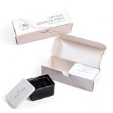 Gouache Metallic Black Refills (50Ml/1.7Oz)|Intense Pigments, Easy Color Refill (2 Pcs.)