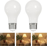 A21 3 Way LED Light Bulb 40 60 100W Equivalent 1500LM 3000K Warm White E26 Base