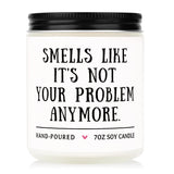 Divorce Gifts For Women, Lavender Scented Soy Wax Candle, Farewell Gifts For Coworkers, Going Away/Leaving Job/Goodbye/Retirement Gift For Woman, Friend, Work Bestie