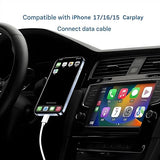 USB A to USB C CarPlay Cable 3.3FT for iPhone iPad & Android Devices