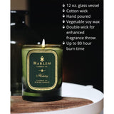 Holiday Luxury Candle, 11 Oz Glass Jar, Double Wick, Soy Wax, Gift Box, Wild Berry, Rose, Absinthe, Angelica, Strawberry Musk, And Birchwood, 80 Hour Burn