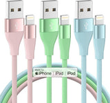 3 Pack Apple MFi Certified Lightning Charger Cable 10FT Fast Charging USB Cord for iPhone 14 13 12 11 Pro Max iPad