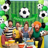 86 Pieces Soccer Birthday Party Decorations Supplies Include Soccer Bi