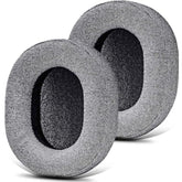 Ath M70X Ear Pads - Replacement Ear Cushion Compatible With Ath-M70X Headphones I Thicker Memory Foam (Grey Fabric)