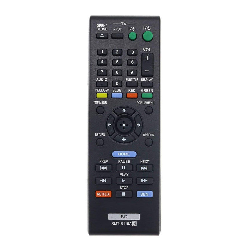New Rmt-B119A Remote Compatible With Sony Blu-Ray Disc Dvd Player Bdp-Bx59 Bdp